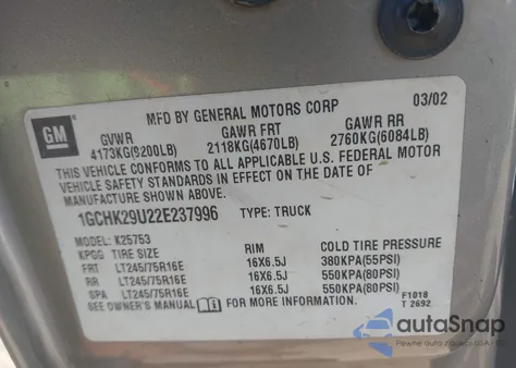 2006 Chevrolet Silverado 1500 Lt3 z USA, uszkodzony, nr VIN 2GCEK13T461169253